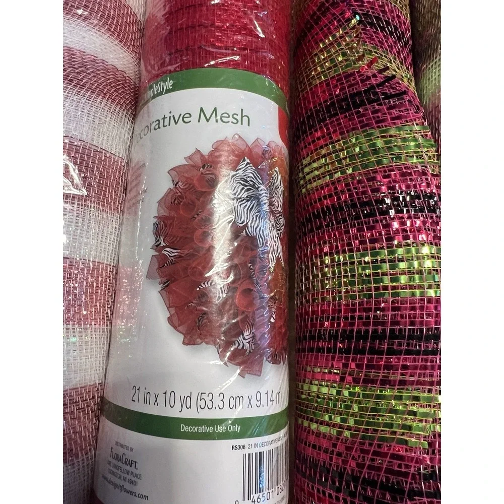 Deco Mesh‎ Wreath Materials Bulk